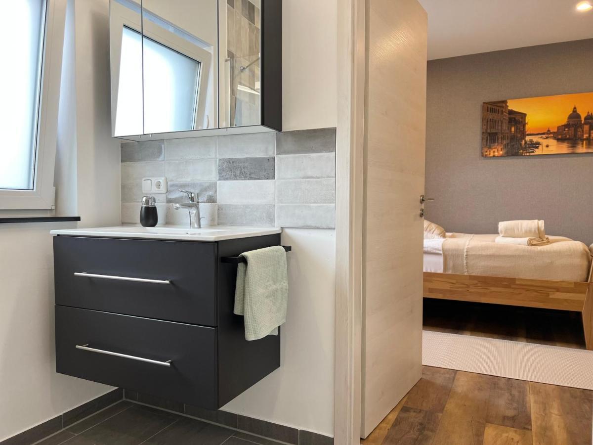 Grosse Wohnung Wellness + Sauna + Netflix Петерсгаген Екстер'єр фото